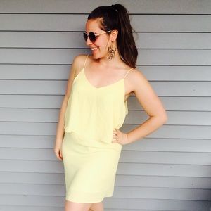 Yellow Sun Dress Large